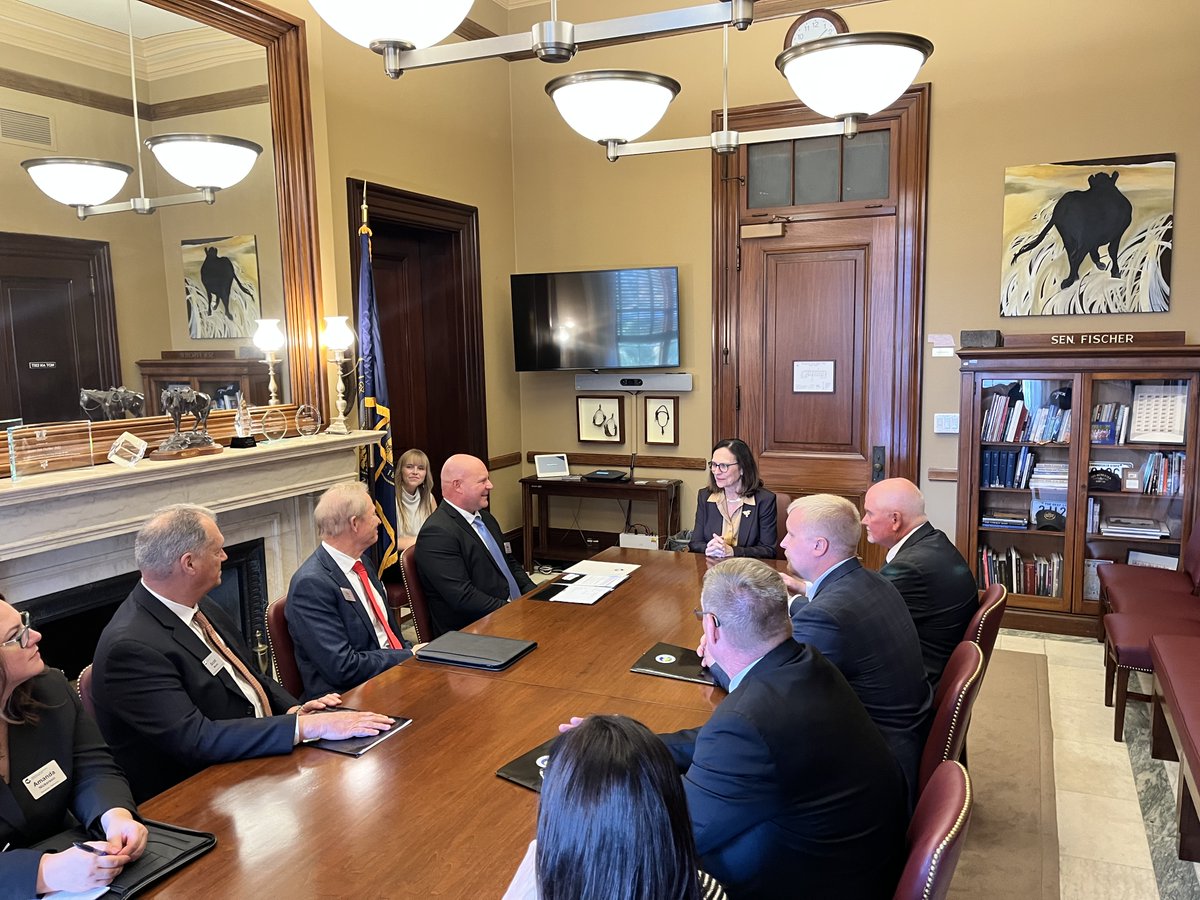 Last week <a href="/FVCoop/">FrenchmanValleyCoop</a> Agronomy VP, Tim Spector, met with <a href="/SenatorRicketts/">Senator Pete Ricketts</a> <a href="/RepAdrianSmith/">Rep. Adrian Smith</a> <a href="/SenatorFischer/">Senator Deb Fischer</a> as part of the Nebraska Agri-Business Association. The group discussed ag policy and potential relief in the phosphate market, highlighting issues that impact our farmers and