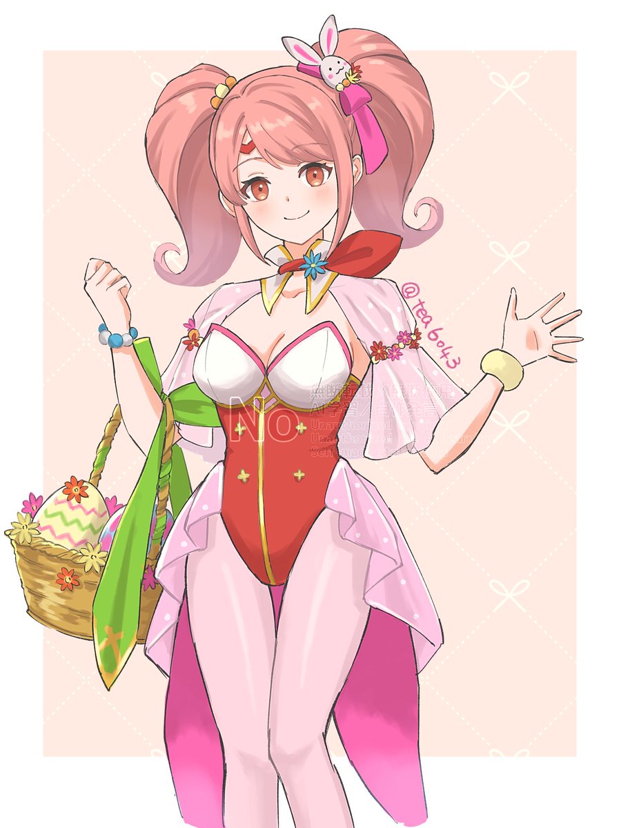 # 自分で一番かわいく描けたと思う絵
やっぱりメイちゃん🐰(再掲)