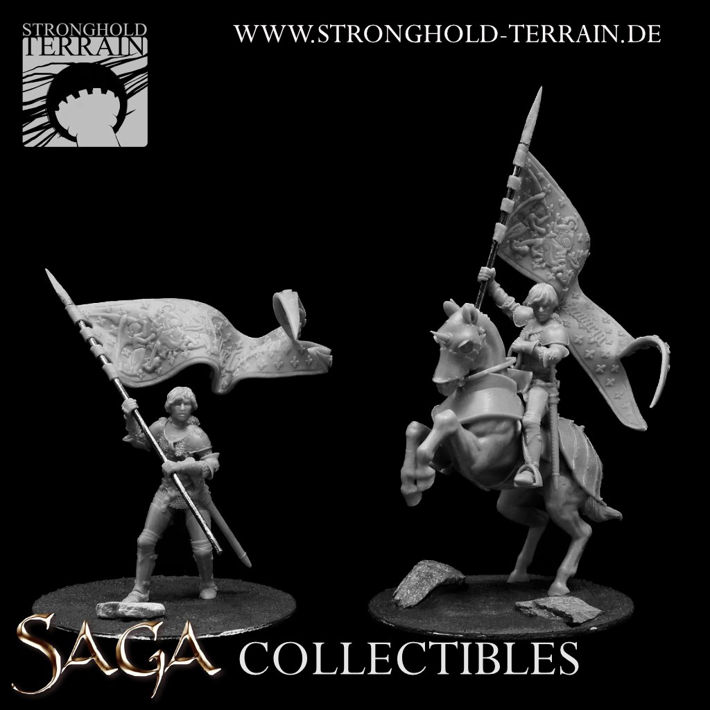 ontabletop's tweet photo. See what you make of the #StrongholdTerrain and #ReconquerDesigns Joan of Arc that you can scoop up from them for your Medieval wargames https://t.co/89QpGNrpys https://t.co/AaFE6fTKou