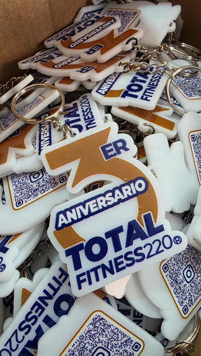DesignYos's tweet image. ¡Excelente semana! ✨️

Seguimos sacando llaveros de #acrílico con impresión en #UvDTF, ahora para nuestros amigos de @totalfitness220, muchas pero muchas gracias por su preferencia, ven y llévate promocionales personalizados de gran calidad con nosotros! 🙌🏽

#YosDesign 💎