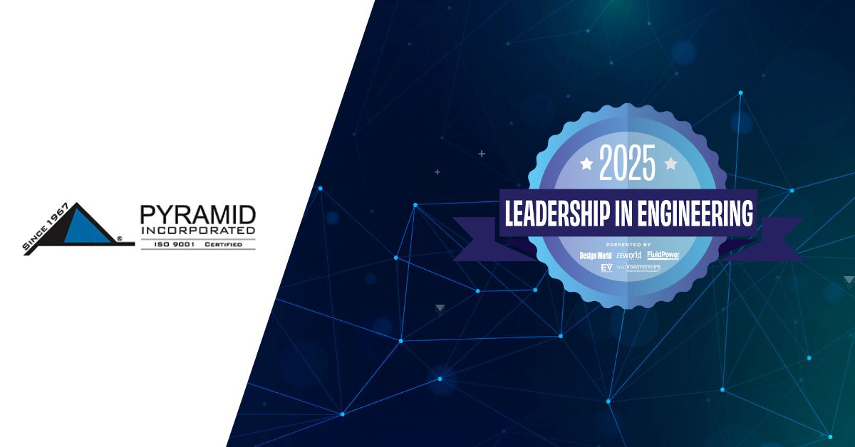 DesignWorld's tweet image. Pyramid Incorporated is nominated in the 2025 Leadership in Engineering competition! Vote now: leadership.designworldonline.com/pyramid-incorp…