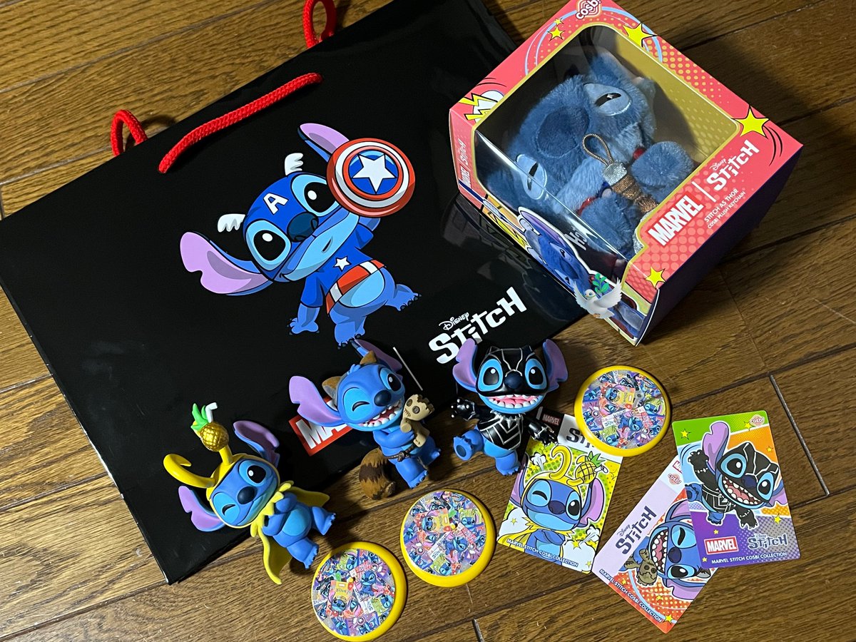 Marvel Stitch フィギュア パイナップルロキ Marvel Stitch フィギュア パイナップルロキ Marvel Stitch