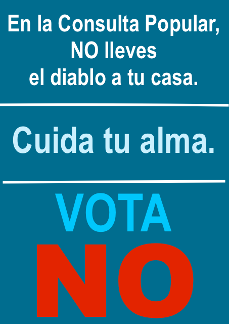 KinttoLucas's tweet photo. En la Consulta Popular,
NO lleves el diablo a tu Casa.
Protege tu alma.
Vota NO
Todo NO

#ConsultaPopular2025
#ConsultaPopular
#TodoNO #NoBoaNo 
#NoboaDictador #NO https://t.co/7cuR7vlYv2