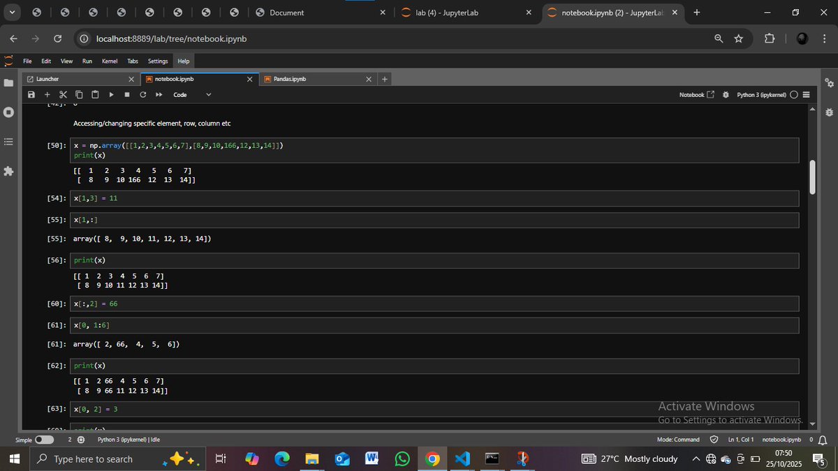 Nakel_west's tweet image. I’ve been learning AI &amp;amp; ML quietly for a while now I’m starting to document my journey publicly 

Here’s what I’ve covered so far 👇
🐍 Python fundamentals
🔢  NumPy
🐼 Pandas
📊  Matplotlib
🎨 Seaborn (current phase)

Next -&amp;gt; ML🤖

#100DaysOfData #AIJourney #DataScience #Python