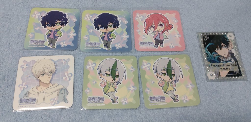 transaction_sao's tweet image. 【交換】ブルーロック コラボカフェ本舗 Retro Popレトロポップ
譲▶画像凪、玲王、冴、千切、乙夜、愛空、雪宮
求▶ブロマイドSD凛>潔
コースターSD凛>等身冴、ポスカ凛、潔
★凛最優先
★日によって都内手渡し
★郵送可能
どうぞよろしくお願いいたします🙇♀✨