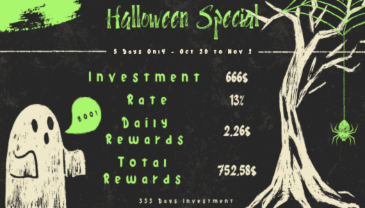 miningnumeric's tweet photo. Special Halloween 2025
5 Days Only !
October 29 to November 2
Investment: 666$
Rate: 13%
Lifetime: 333 Days
Daily Rewards: 2.26$
Total Rewards: 752.58$

#CryptoInvestment #CryptoEarnings #PassiveIncome #CryptoRewards #FinancialFreedom #CryptoMining

https://t.co/ofRxQ1HsGf https://t.co/8yzcbvktmZ