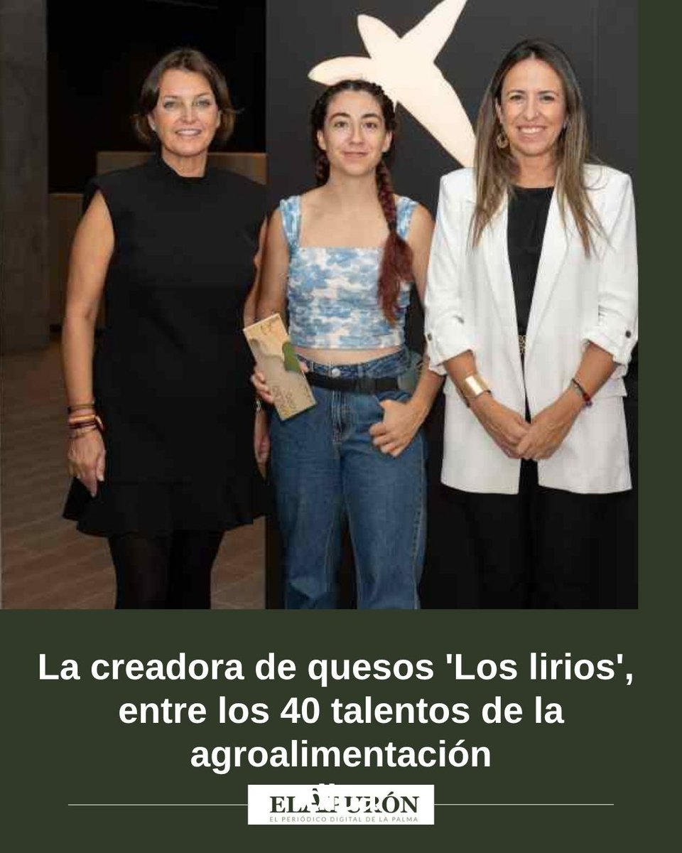 elapuron's tweet image. Paula Pérez, tras una etapa fuera de su Tenerife natal, se instaló en La Palma para emprender un proyecto con fuerte arraigo local: la adquisición de una granja de cabras en Puntallana
elapuron.com/noticias/socie…

#paulaperez #quesoloslirios #ImpulsoAgro #agrobank #LaPalma