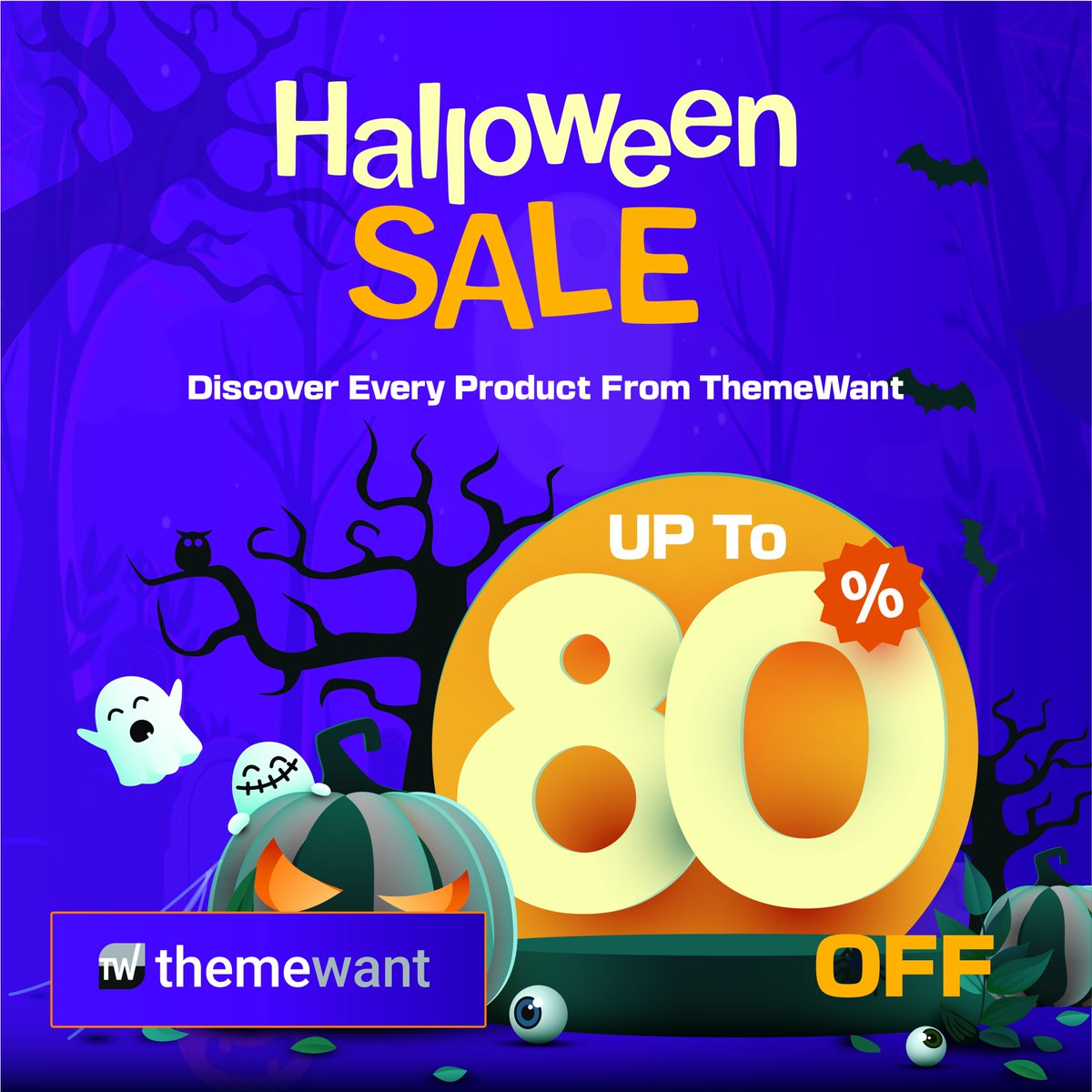 ReactTheme's tweet image. 👻 Up to 80% OFF — Halloween Treats from Themewant! 🦇

Themewant is bringing frighteningly good deals on 3 of our most loved plugins:
🧡 Easy Hotel Booking 
🧡 RT Mega Menu 
🧡 Easy Menu Icon 

🕸️ themewant.com/deals/

#HalloweenSale #WordPressPlugins #EasyHotelBooking