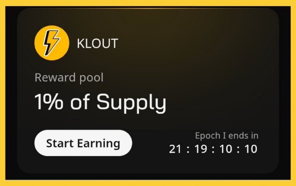 You always online? Good. Klout turns your activity to assets. 

With <a href="/kloutgg/">KLOUT</a>, every scroll, post, and reply feeds your on-chain influence.

What used to be “too much screen time” is now earning time.

Attention = value.
Engagement = ownership.

You’re not wasting time online
