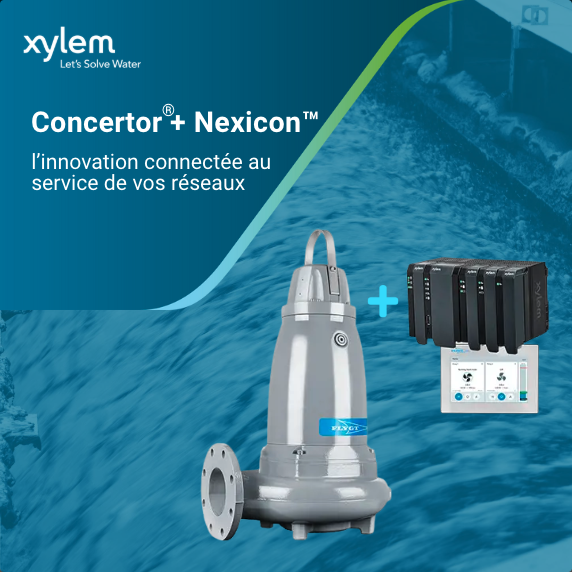 💧 Les stations de pompage doivent aujourd’hui être à la fois performantes, fiables et faciles à superviser. L’association de la solution Flygt Concertor et du système de supervision Nexicon offre une solution qui va plus loin que le simple pompage. ow.ly/BKrp50X8nAL