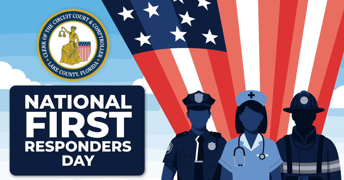 Today, on National First Responders Day, we honor the work and sacrifice of all public safety professionals and express our gratitude for their courage and dedication to our community.
