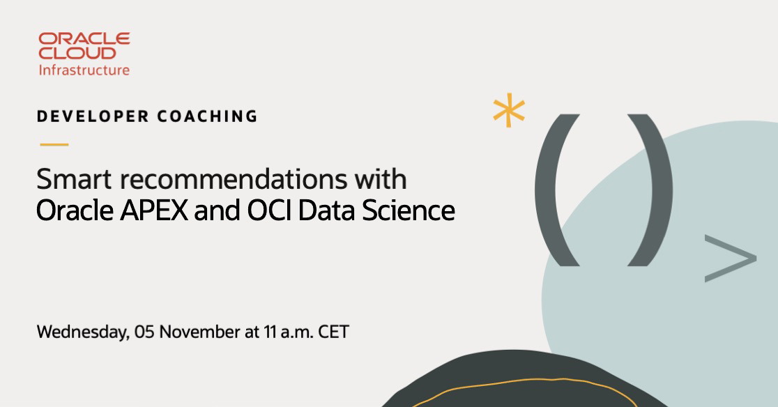 colivares1974's tweet image. Explore how Oracle APEX and OCI Data Science can work together to take vector search to the next level. social.ora.cl/6014786dw