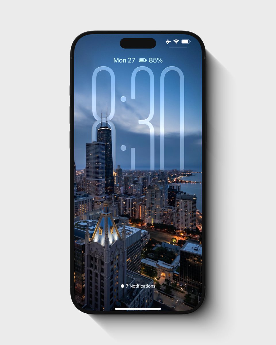 Ahmadansari2233's tweet image. City #iOS26Wallpaper