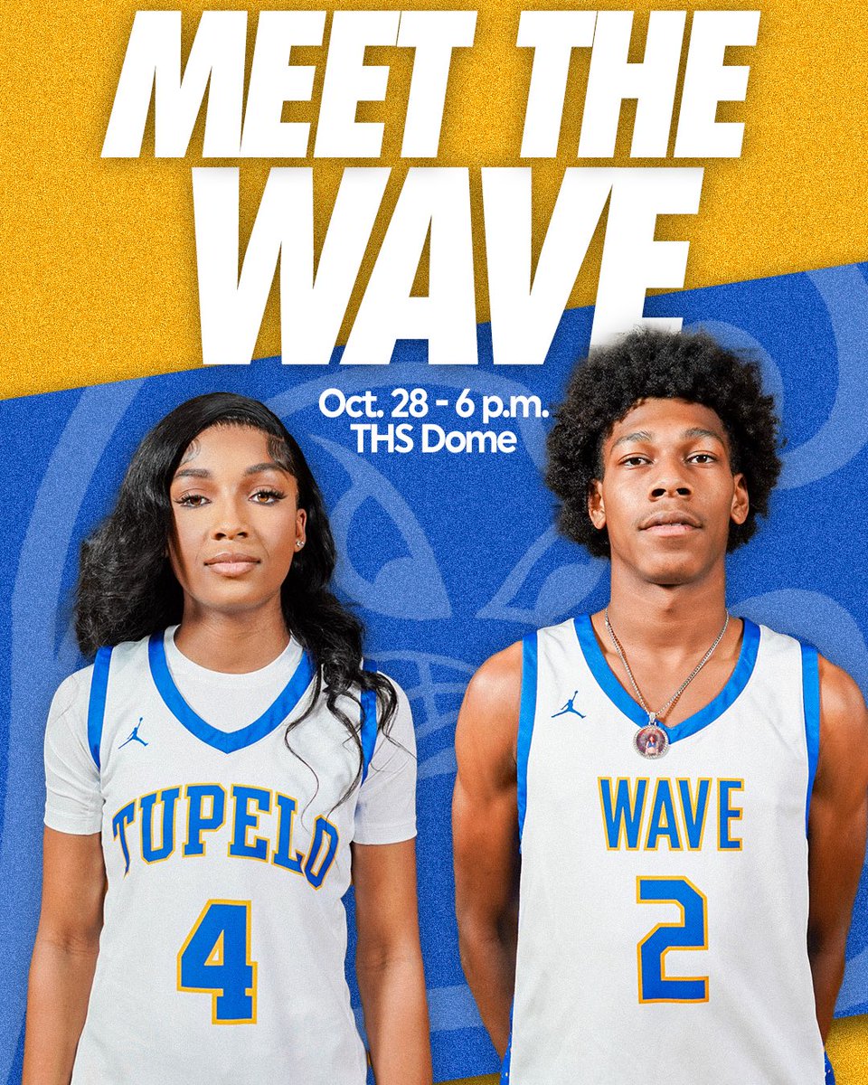 🏀 𝗠𝗲𝗲𝘁 𝘁𝗵𝗲 𝗪𝗮𝘃𝗲. #𝗙𝗹𝗼𝗼𝗱𝗪𝗮𝗿𝗻𝗶𝗻𝗴 

Be sure to come out to the Dome on Tuesday, October 28th at 6 p.m. for the hoops edition of Meet the Wave!