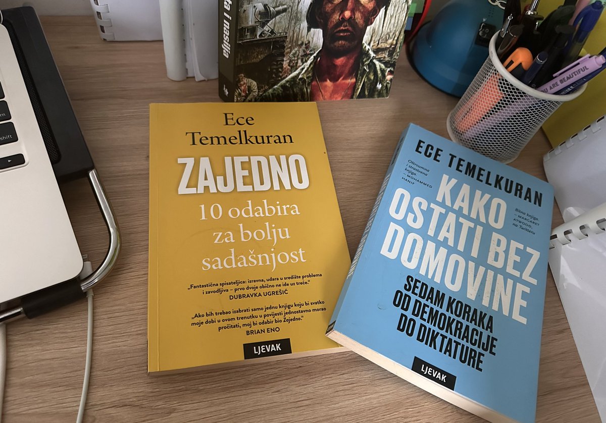 Ono što je juče počelo vikom protiv migranata, śutra postaje način vladanja.

<a href="/ETemelkuran/">Ece Temelkuran</a>, autorka koja je pobjegla od poretka koji vlada pomoću straha, pisala je o tome prije nego što je stiglo do nas.

Srdačno vam ih preporučujem: