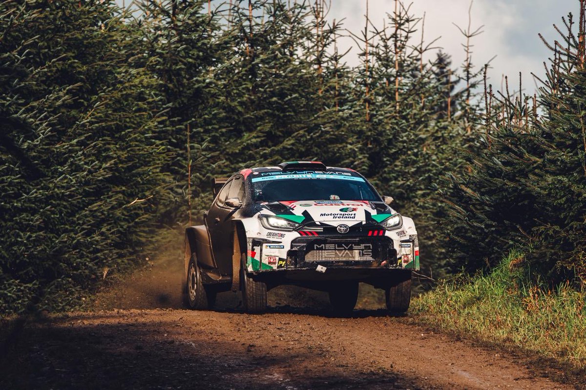 WCreighton1's tweet photo. @ToyotaUK @TGR_WRC @MyCreightons @Michelin_Sport @MIRallyAcademy How right were we? https://t.co/pYUgtVMtgP