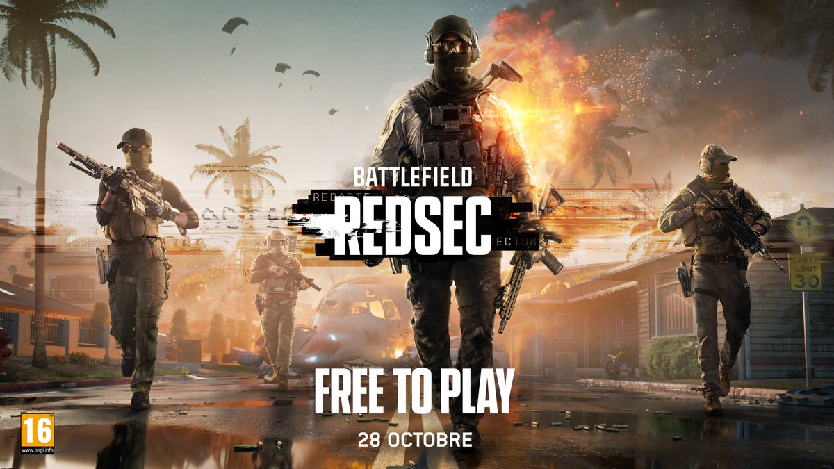 BattlefieldEAFR's tweet image. Tenez-vous prêts.
Parachutage imminent.

#REDSEC débarque demain à 16h00 🔴

🔔 Mettez un rappel : youtu.be/rn8k1g3vMDU