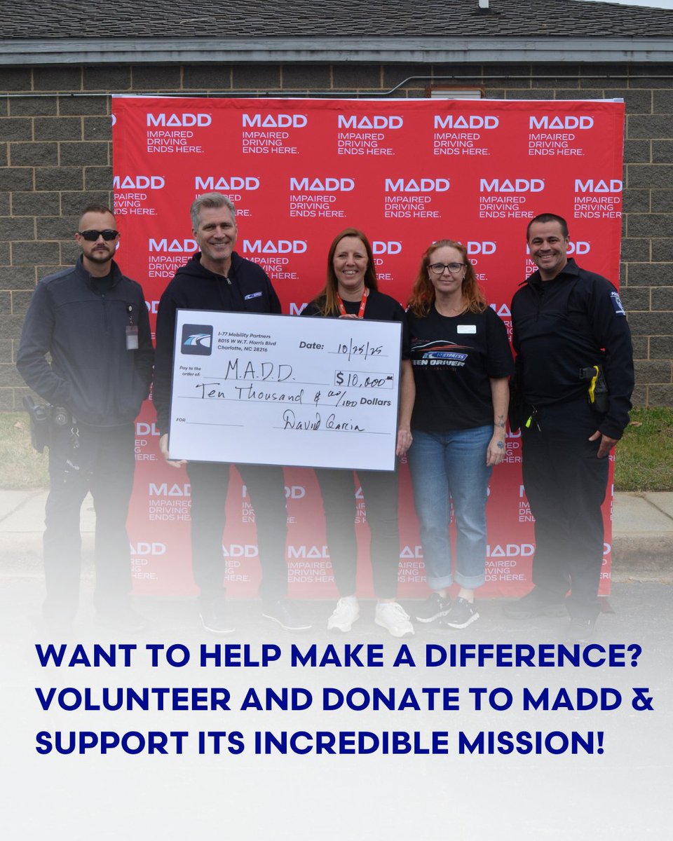 It was a day of fun and safety for teen drivers in our area, as Mothers Against Drunk Driving and us hosted the NC Teen Driver Safety Event! We were able to educate our state's newest drivers on the dangers of impaired driving, seatbelt safety, and even proper car maintenance. If