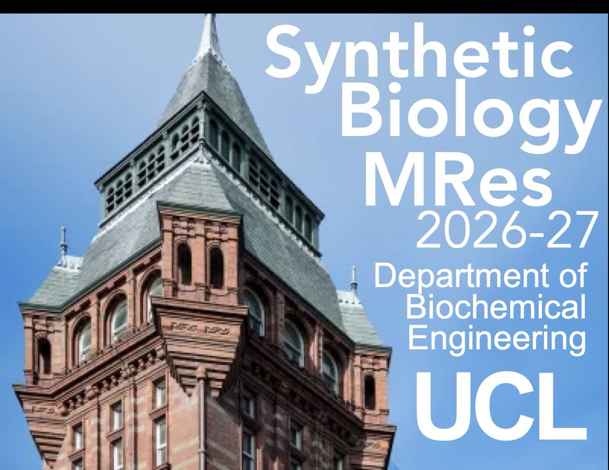GenePlumber's tweet photo. Happy to share that I'll be speaking at Study Synthetic Biology MRes at UCL! Make sure to attend it on November 26th 2025 #synbio #engbio https://t.co/eSHV2Xp29d https://t.co/G0BqqTAfrk