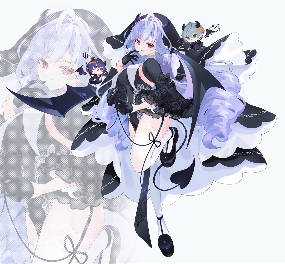 イラスト　原画　ホムチェンコ・アンナ 「トロピカル」 こると揚げ@skeb募集中 on X