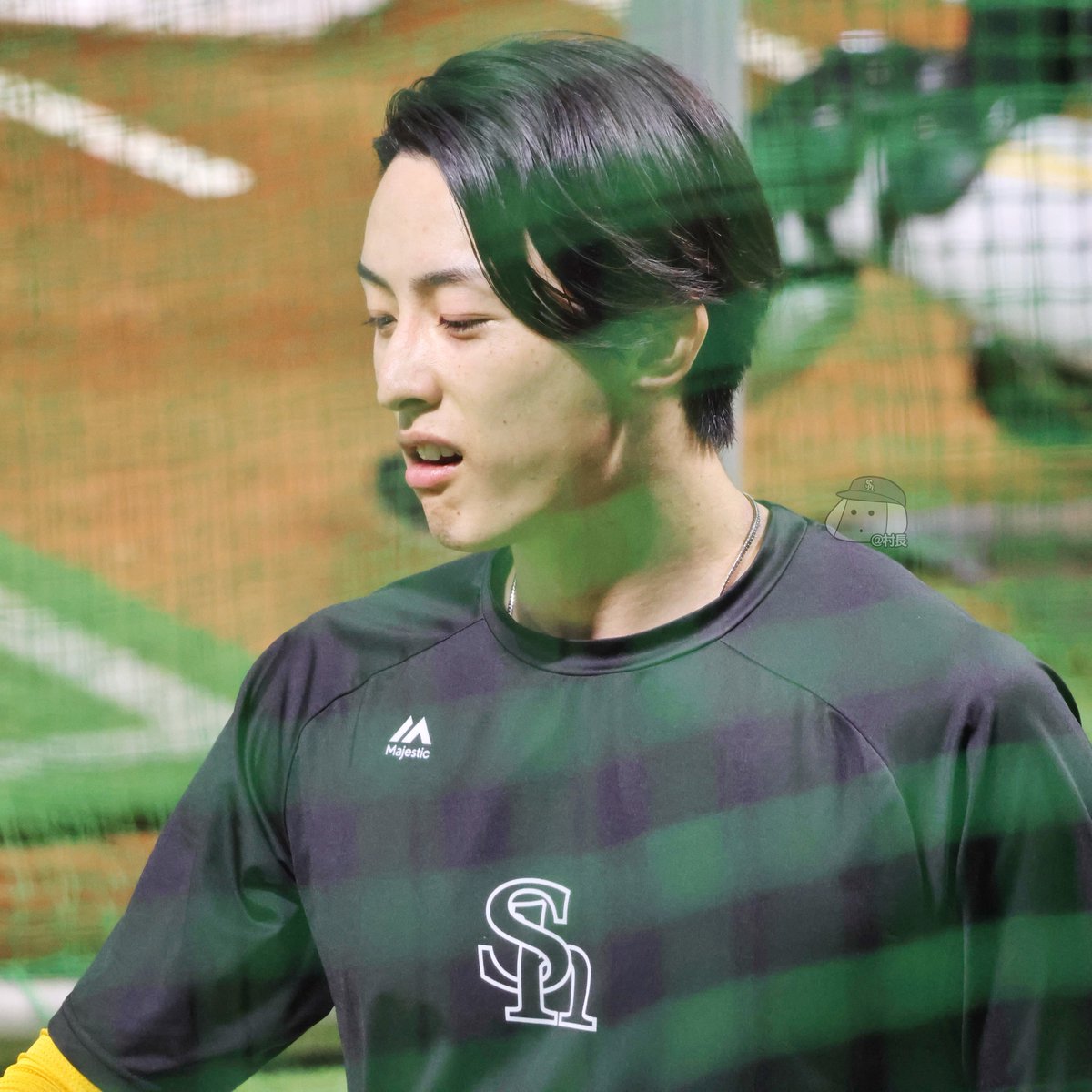 ｵｺﾞｰみたいな表情の周東選手

#sbhawks #周東佑京 2025.10.20