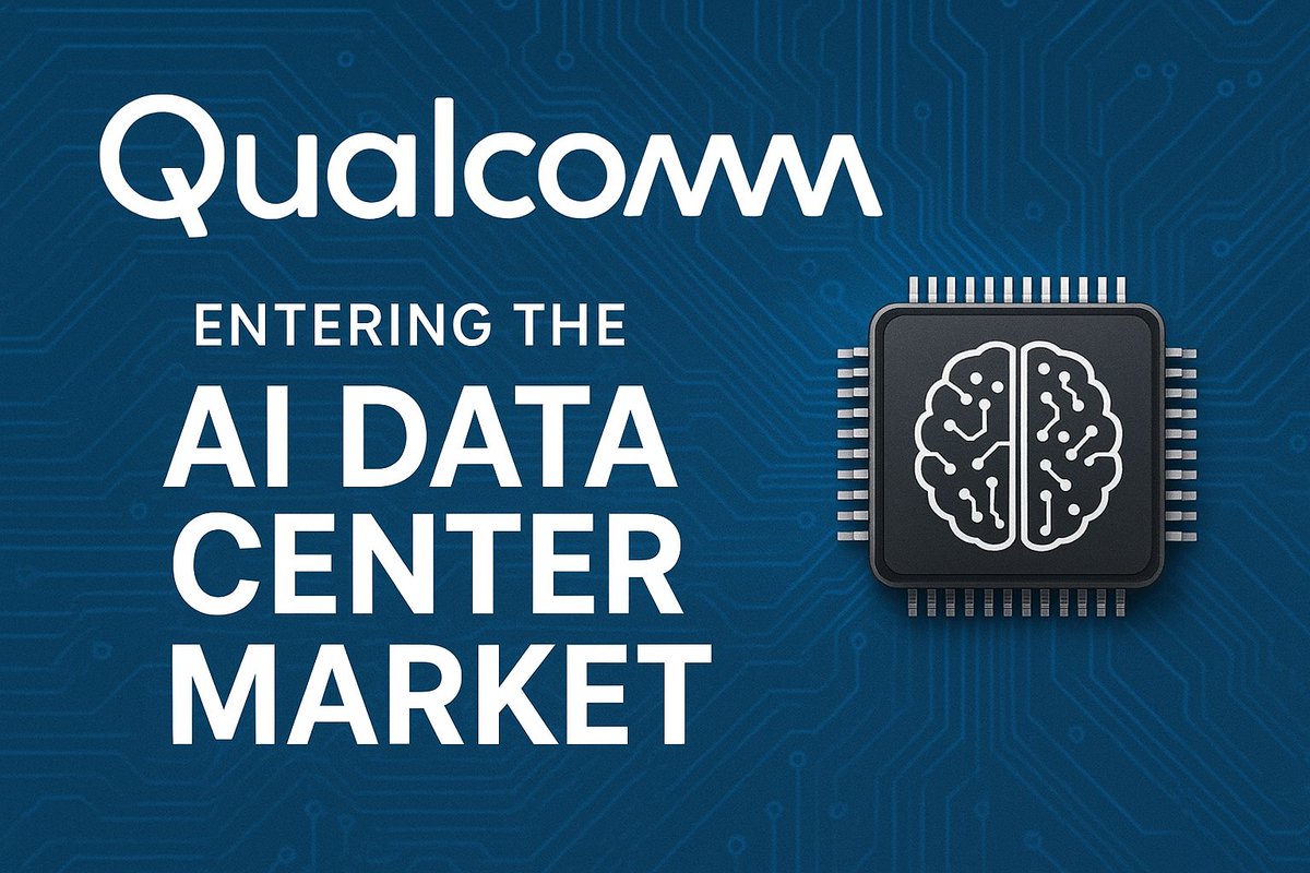 MarkMarr66's tweet image. Big move from Qualcomm!
The smartphone chip giant is stepping into the AI data center world — taking on Nvidia &amp;amp; AMD with its new AI 200 and AI 250 chips.
This could change the game for AI performance 

Can #Qualcomm really compete in Nvidia’s territory? 
#qcom stock #TechNew