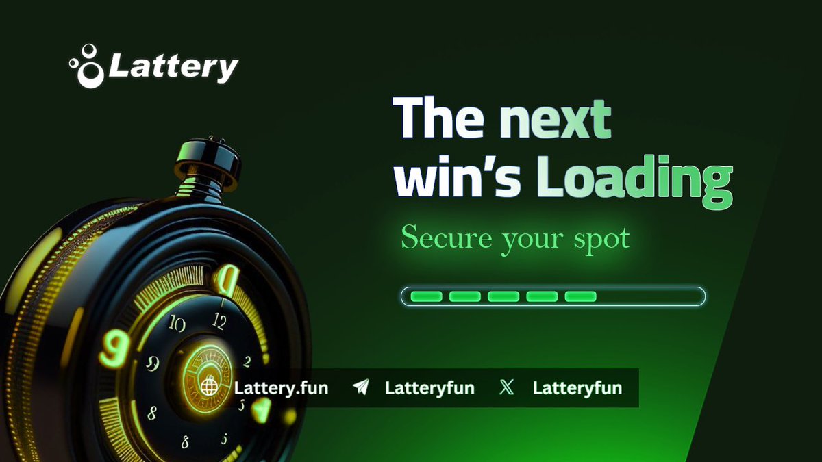 Call it luck. Call it timing. Call it Lattery Fun.

Question is, are you holding a ticket or watching again? 👀