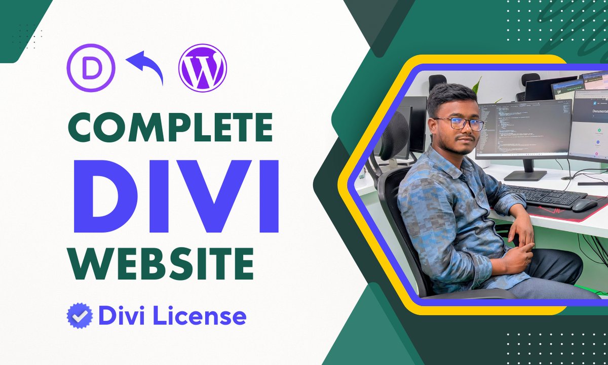 devmoniruzzaman's tweet image. 50% OFF for Next 3 days - I will be your divi expert for wordpress divi website using divi builder.

PORTFOLIO: 
➥ devmonir.net
➥ Hire Me: surl.li/zjfgjv

#responsiveWebsite #customization #diviBuilder  #wordpressWebsite #elementorWebsite #diviWebsite