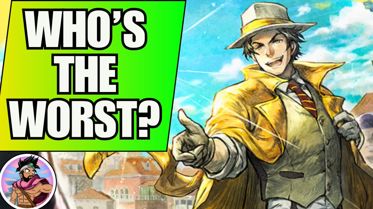 Y'all know that I love a good ranking video, so today we're looking at the characters of Octopath Traveler 2 and ranking them from WORST To BEST! Come with me and see how your favorite stacks up! Link Below!

RTs Super Appreciated!