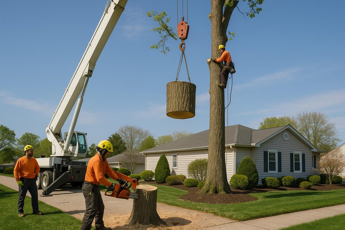 SmithWorksTree's tweet image. Is a hazardous tree threatening your property? Our expert tree removal team ensures safety and peace of mind for Nashville area homeowners and businesses. Trust experience for lasting results. Like or retweet if safety matters to you! #TreeRemoval