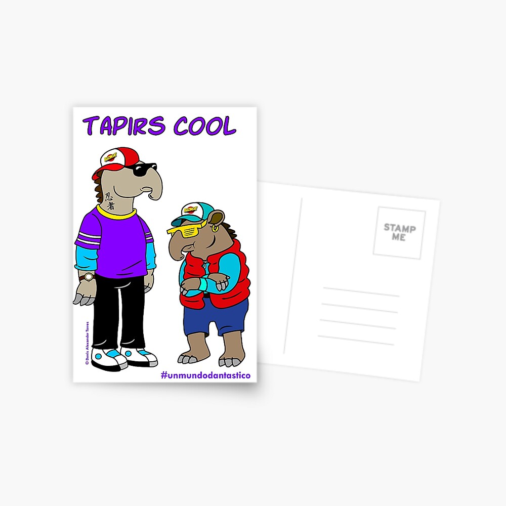 Since now, you can own already the "Tapirs Cool Design" in many items from any country in the world. All the money raised will be donated to La Casa del Tapir. Please, be cool and support us! Thanks a lot!

Buy them here:
redbubble.com/es/shop/ap/175…

#tapirscool #unmundodantastico