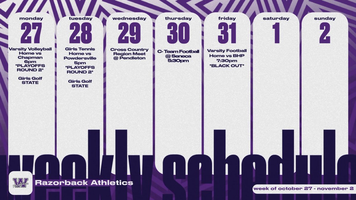 RazorbacksA's tweet image. THIS WEEK IN RAZORBACK ATHLETICS