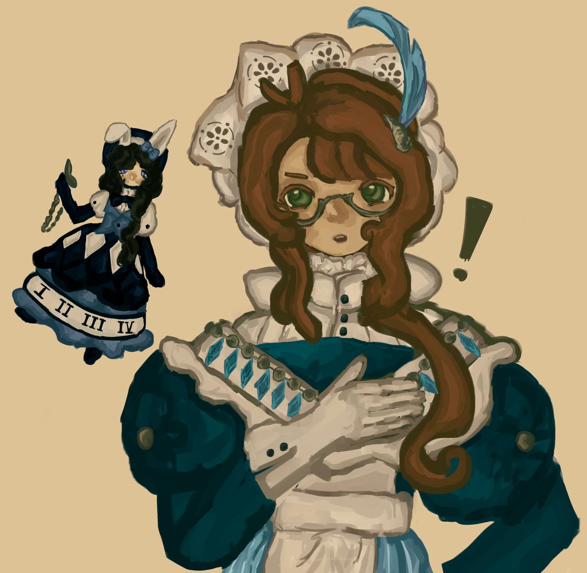 berypancakes's tweet photo. What if I threw vienna Alice in wonderland au at you and ran away
#Reverse1999 https://t.co/VKaOWacQY9