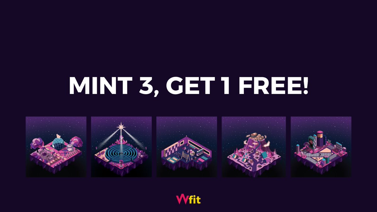 Hey Walkers🚶‍♀️🚶🚶‍♂️

NEW OPPORTUNITY JUST DROPPED!

👉 Mint 3, Get 1 FREE!
That brings the cost of each Geolocation down to only 150 ADA an insane deal at today’s ADA prices! 

⛏️ Only 68 left before we unlock the next miner purchase!