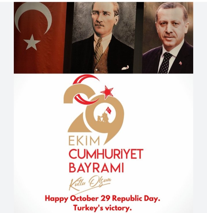 Happy Republic Day, October 29, 2025

"Freedom and unity in every heart, Happy Republic Day!” 

“Her kalpte özgürlük ve birlik, Cumhuriyet Bayramı kutlu olsun!”