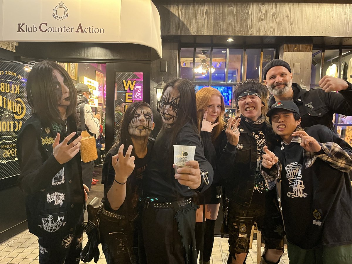 KNAVE_darkcore's tweet photo. THANX LAST NIGHT IN SAPPORO！！

Next time we'll be back earlier！！ https://t.co/jurre2thsq
