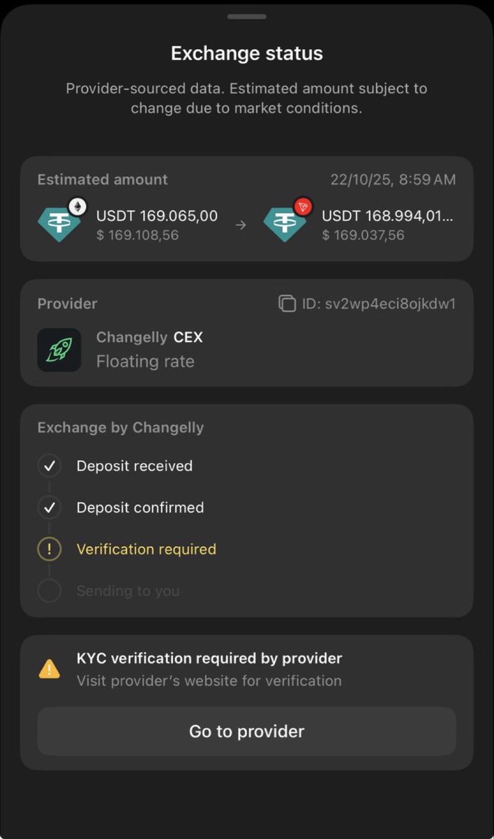 delts4dayzz's tweet photo. @Changelly_team @Changelly_team are thieves that stole $169,000 in tether from me . Transaction sv2wp4eci8ojkdw1

@Tangem enabled it https://t.co/Edg2m6eqyA
