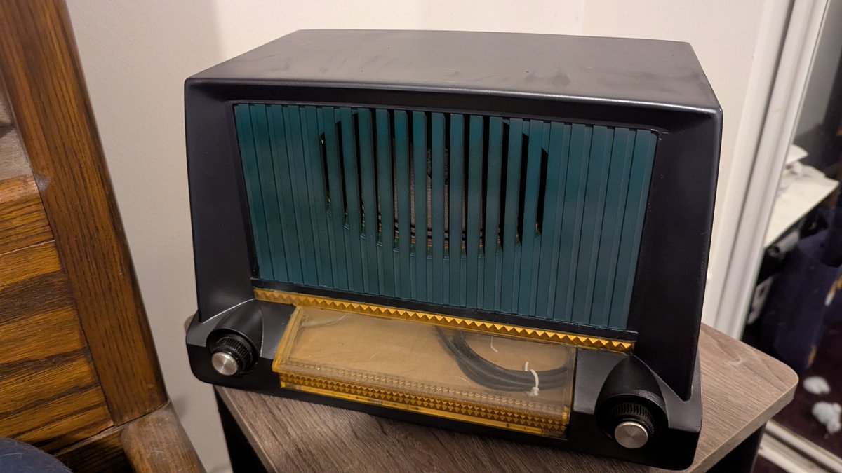 The radio project is painted and functional!