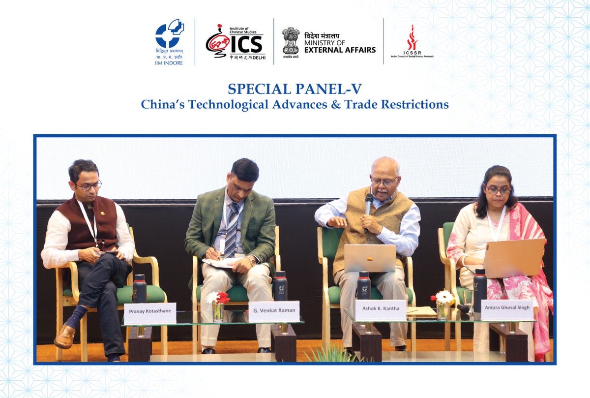 From decoding China’s diplomacy, technology, and trade strategies to exploring sustainability, security, and geopolitics in a multipolar world — each discussion added a new layer to our understanding of China’s global footprint.

#IIMIndore #IIMI #India #China