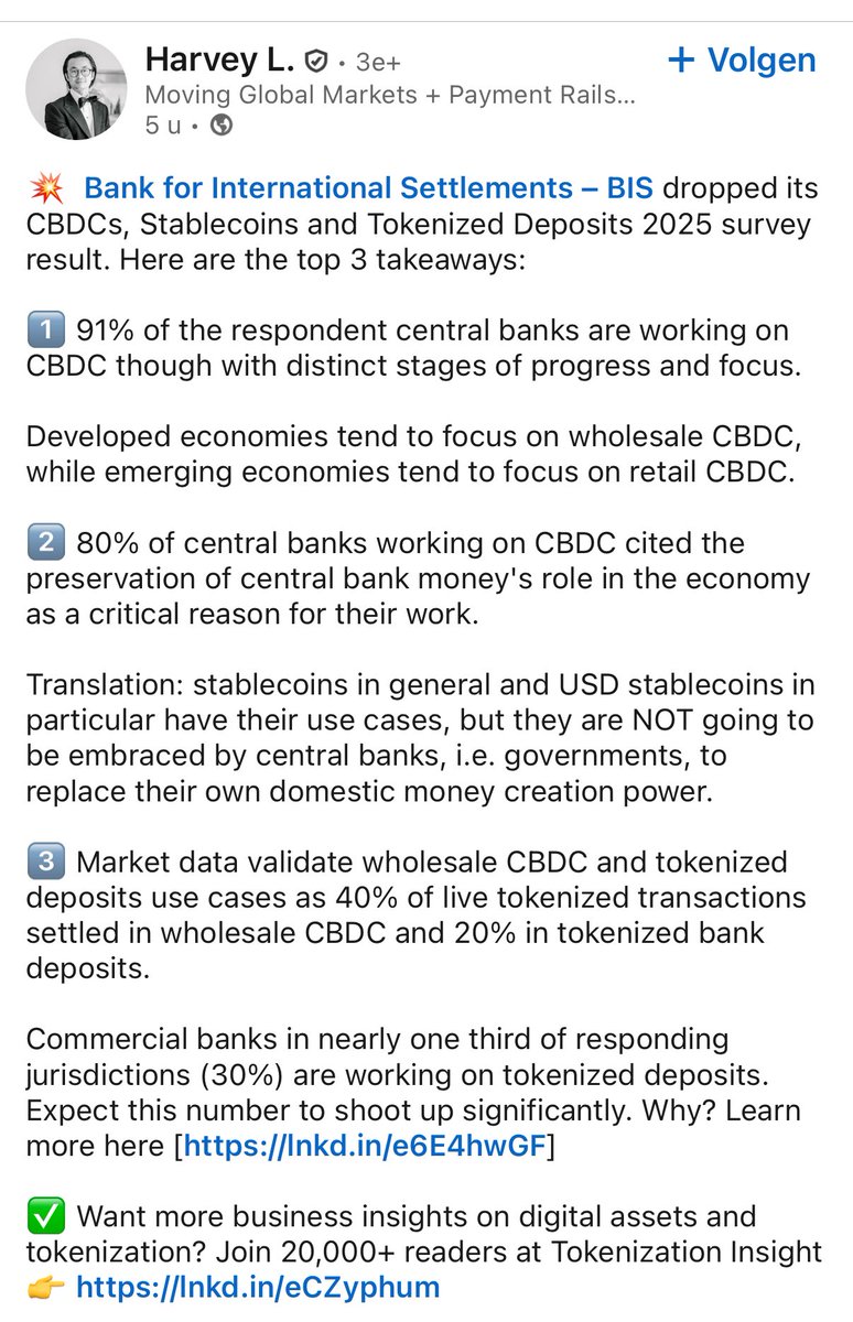 SanNL11's tweet photo. CBDC’s are coming 1️⃣

$QNT https://t.co/96mdkRx4fs