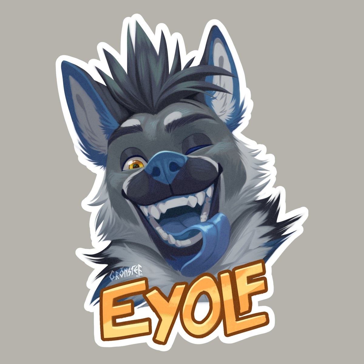 Badge worked for: <a href="/aGrossoWolf/">Eyolf 🔜@Confuror 2025</a> !
Thanks for helping me out at the con c: