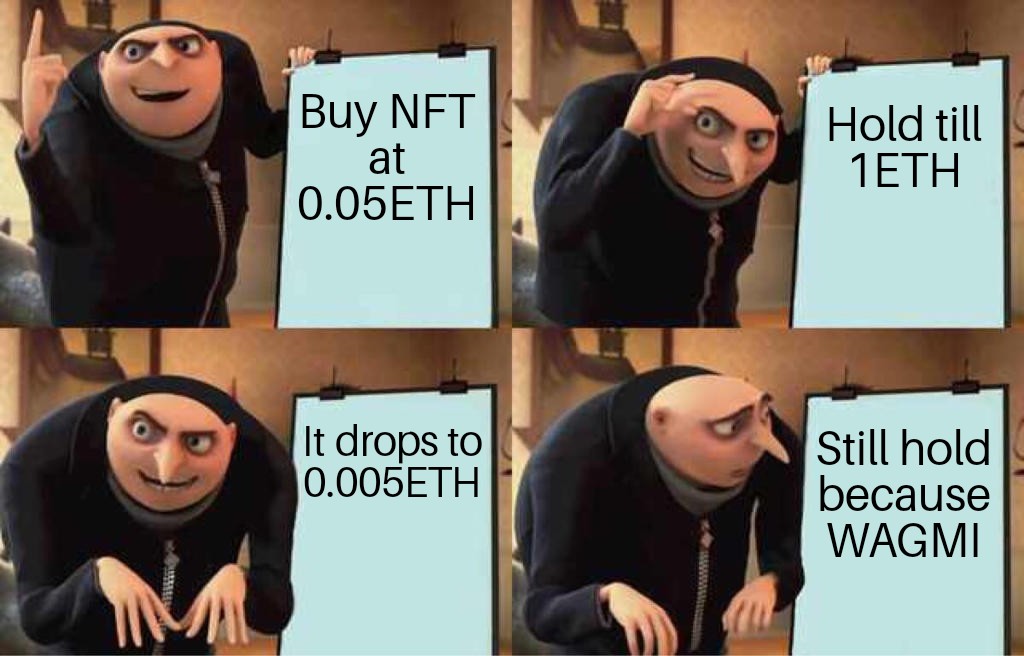 dynamodeers's tweet image. Hope is the real roadmap

#NFTCommunity #meme #Memes #NFTMeme #WAGMI