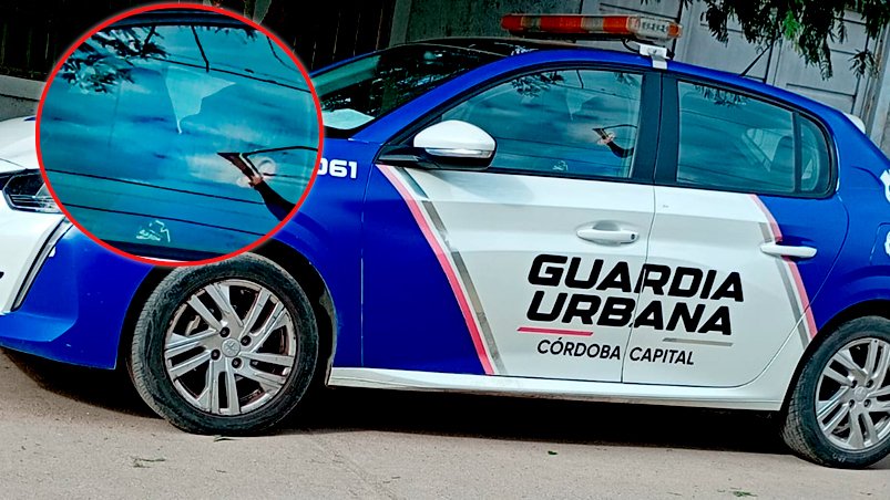 #ElDoceyVos | Fotos: vecinos denuncian que agentes de la Guardia Urbana duermen frente a una escuela en Córdoba >> eldoce.tv/el-doce-y-vos/…