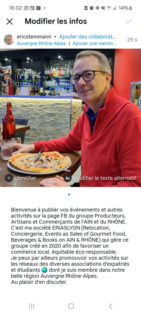 EricStemmann's tweet photo. Bienvenue à publier vos activités et événements sur la page Facebook du groupe Producteurs, Artisans et Commerçants de l'AIN et du RHÔNE. C'est ma société Erias Lyon (Relocation, Conciergerie, Events as Sales of Food, Beverages &amp; Books on AIN &amp; RHÔNE) qui gère ce groupe. https://t.co/IcNkjLAATN