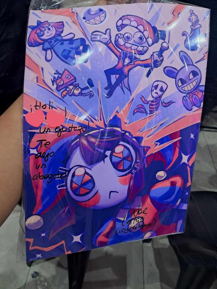 kbsp26's tweet photo. Jejej una pequeña escapada y me salio caro 🥲
#sugoifest #Pomni https://t.co/ZrRa8bEkt6