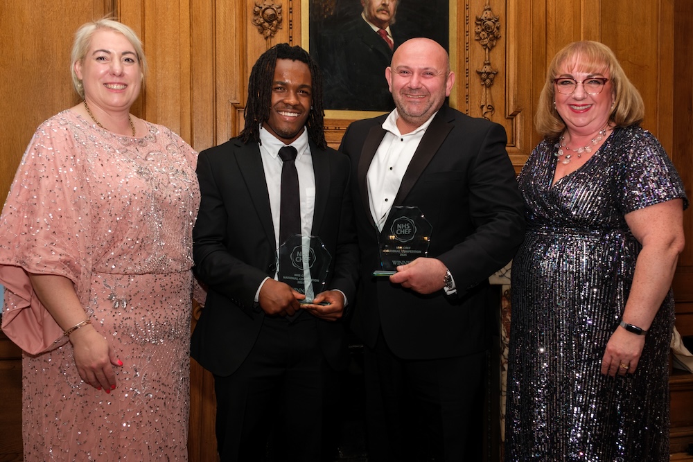 NHS Chef of the Year 2025 has been won by Nedko Rusev (Guy's &amp; St Thomas') and Joe Omolo (Stepping Hill Hospital) - congratulations to the winning duo and all the other finalists #NHSChef hefma.co.uk/news/nedko-rus…
