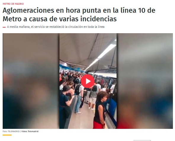 Me he cansado ya. Todos los días siempre hay algún problema y mientras, los encargados de cada uno de estos transportes, se dedican a tirarse MI3RD4 por esta red. ¡Basta ya! 🤦🏻‍♂️