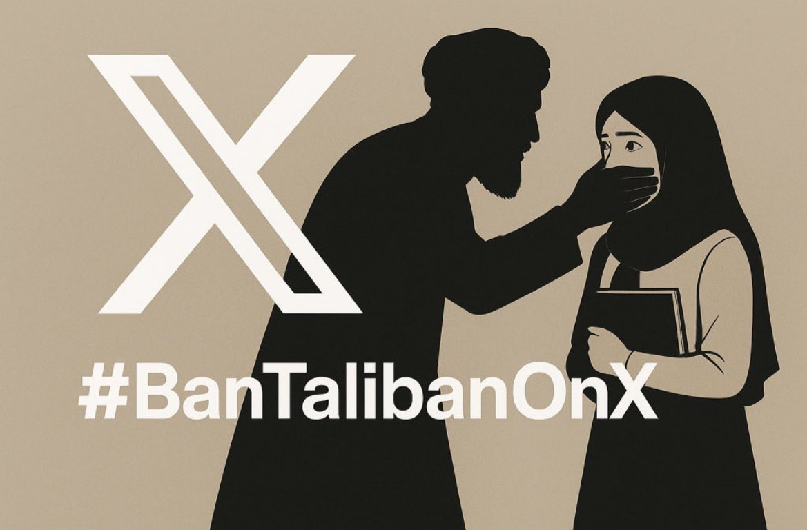 Ban the Taliban on X!

#BanTalibanOnX

 <a href="/AhmadSharifzad/">Ahmad Sharifzad</a>