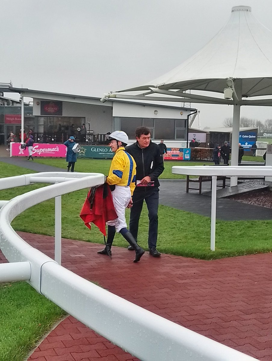 JoeSeward1's tweet image. Never Loose makes a very impressive debut for @fozzystack here at @Galway_Races on a wet and windy Bank holiday Monday here.
The daughter of No Nay Never sluiced up by four lengths under 
@joeysheridan8
£50,000 Breeze Up Purchase - well related to four winners
#Galway