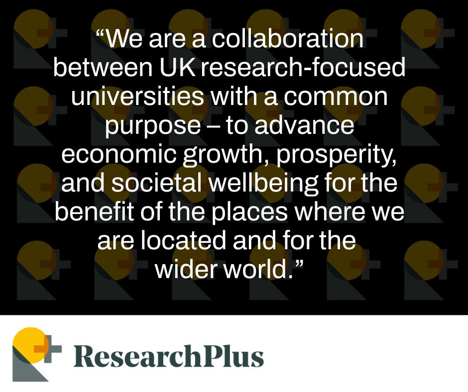 Research Plus Universities tweet media